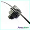 Bulk Electric Fence Dacromet Steel Hexagon Head Cold Heading Bolt Wire Rope Connector Joint Inline Clamp