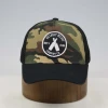 Camo Camouflage Constructed Trucker Baseball Cap With Embroidery Patch
