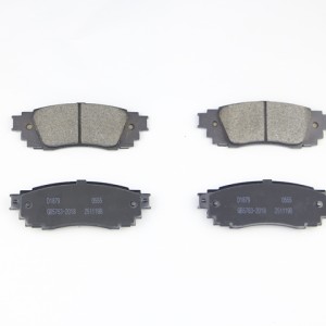 camry corolla  Brake pads Metal-less all-ceramic Disc brake pads D2076/D1879/D2176/D2183/D1280/D1283