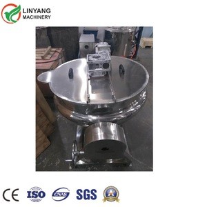 Candy Sugar Cooking Boiler Sugar Boiling Mixer Machine For Snacks Corn Flakes