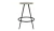 Import CAROL SHIELDS LEO WOODEN TOP BAR STOOL / COUNTER STOOL /CLASSICAL LOOK from India