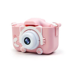 Cartoon Digital Camera Baby Toys Children Creative Educational Toy Photography Accessories with Built-in Battery Christmas Gift