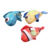 Cartoon Pattern plush emulation fish cat toy Built-In Catnip pet supplies wholesale in stock fast delivery