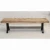 Import Cast Iron Mango Wooden Patio Bench from India