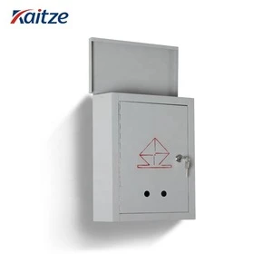 Cast stainless steel waterproof american mailboxes with safe lock
