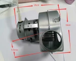 Centrifugal fan blower
