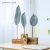 Import Ceramic Leaf-shape  Home Decor  Office Decor With Wood Base Gift from China