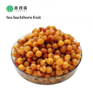 certified-organic and wild freezed Seabuckthorn  or sea buckthorn Fruit  berry