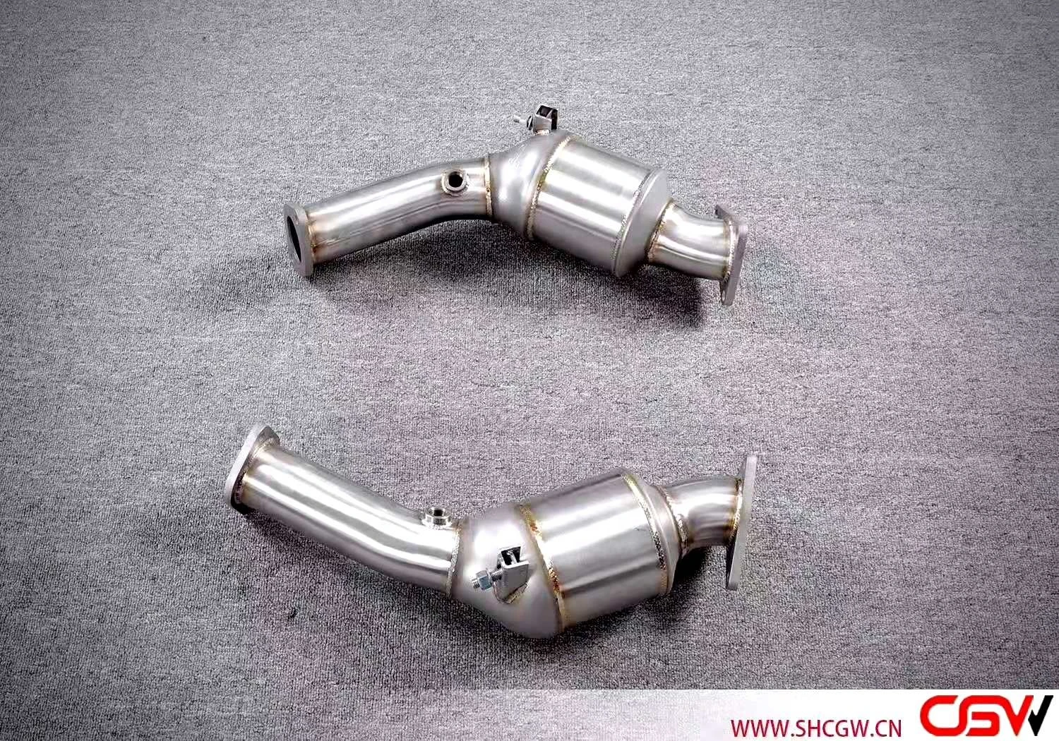 CGW Valvetronic Performance Sound Exhaust Muffler Catback Downpipe for Infiniti G25 G37 Header