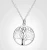 Import Charming Fairy Female Favor Silver Plated Tree Of Life Pendant from China