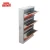 Import cheap commercial furniture three layers design metal shoe racks from China