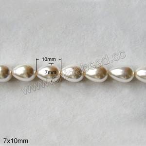 Cheap Price Best Quality Natural Shell Beads, Teardrop Beads