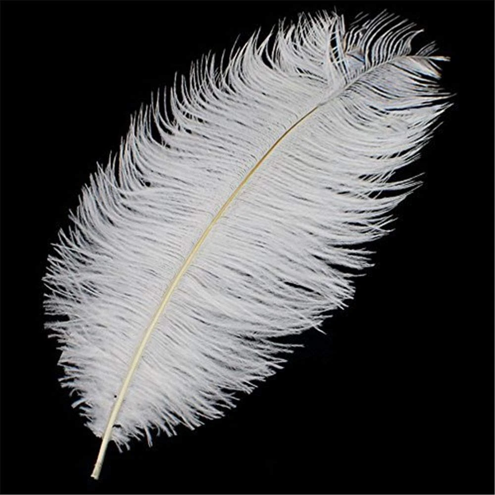 Cheap stock synthetic artificial   vostrich feather for wedding decor