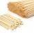Import Cheap Wholesale Disposable Bamboo BBQ Skewer 50cm 40cm Barbecue Stick from China