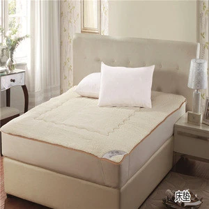 Cheap Wholesale Factory Price 100% Cotton Cover Fitted Quilted Mattress Pad