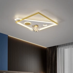 China Best Price Contemporary Indoor Decoration Round Square Modern Led Ceiling Lamp