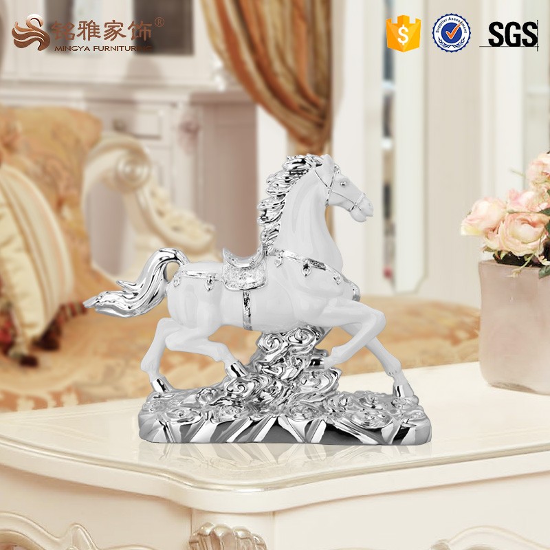 China customized horse resin model kit figures exhibition souvenirs