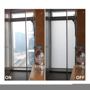 China Electronic Privacy Smart Film Intelligent Dimming Glass