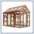 Import China factory sunrooms glass  prefab houses solarium design from China