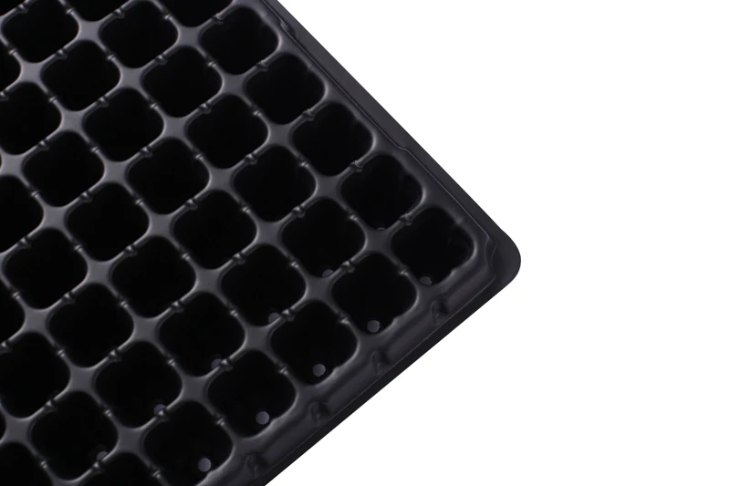 China Factory wholesale 200 cell rectangle plastic planter seedling tray Germination Tray hydroponic seeding tray