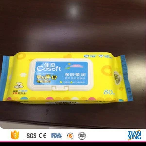 china OEM natural super soft baby wipes