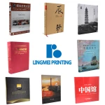 China printing company wholesale color printing hardcover books printer