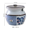 China Supplier 600 ml Modern Hand-painted Ceramic Storage Flavor Jar