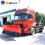 China supplier electric snow pusher with hydraulic system
