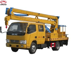 China XDR Truck factory supply 82hp diesel  engine equipped 14 meters High-altitude Operating truck