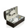 Chinese supply luxurious whiskey wine gift box with wine tools