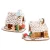 Import Christmas gingerbread house mold silicone mold for baking cake from China