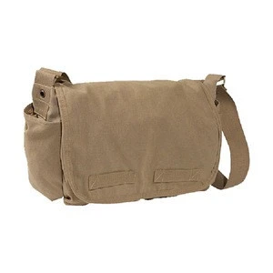 Classic Messenger Bag Vintage Canvas Shoulder Bag for All-Purpose Use Cross Body Shoulder Bag