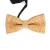 Import Classic PU Bowtie Men&#x27;s Wood Grain Bow Tie Tuxedo Bowtie for Formal Occasion Wedding Party Adjustable Bowtie Creative Bow Ties from China