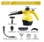 Import Classic type handheld 1000W steam cleaner with 9 various attachments for toilet,kitchen,vehicles,window cleaning from China