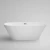 Import Classical 150cm small Size Corner Clear Bathroom Freestanding Acrylic bathtub Indoor BathTubs from China