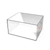Clear acrylic medical cap shoes cover dispenser box