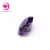 Import clear gem stones violet color oval-shape cz stone from China