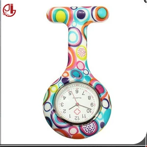 Clip-on Fob Brooch Hanging Nurse Quartz Watch Fashion & Casual Men Women Unisex Rubber Silicone Pocket Watch relogio Hour Clock