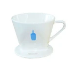 Coffee tools stoneware filter custom coffee dripper with logo printing