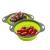 Import collapsible colander round shape collapsible colander folding kitchen strainer with cheap price from China
