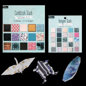 Stack Printing Complex Designs Buy Colorful Designer Paper Stack Printing Paper Folding Scrapbook ...