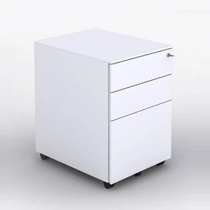 Colorful office equipment for A4 file cabinet,3 drawer mobile pedestal for sale