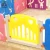 Colorful PP material kids plastic fence large playpen for babies children playard
