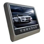 Colorful Skin 9inch Headrest DVD Player Wireless Game