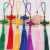 Import colorful tassel fringe for car keychain home decoration from China