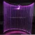 Import Colorful waterfall optical fiber curtain lighting decoration made from sparkle glowing optical fiber from China