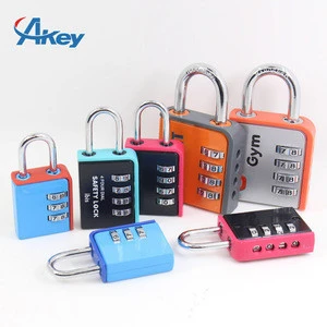 Combination lock gym password padlock 4 digital briefcases metal luggage lock