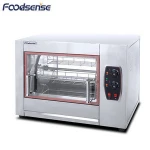 Commercial Equipment Stainless Steel Turkey Chicken Roaster Oven Used For Rotisserie