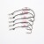 Import Crank hook  Rigs Accessories Fishing Tackle 5pcs/lot Barbed Lead Offset Fishing Fish Hooks from China