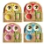 Import Creative Baby Bamboo Fiber Owl Dinnerware Set Cartoon Baby Feeding Dishes with Fork Spoon Cup from China